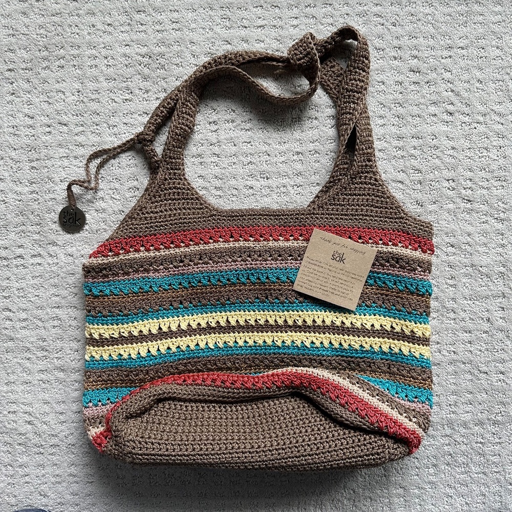 The Sak striped crochet bag - Picture 2 of 5